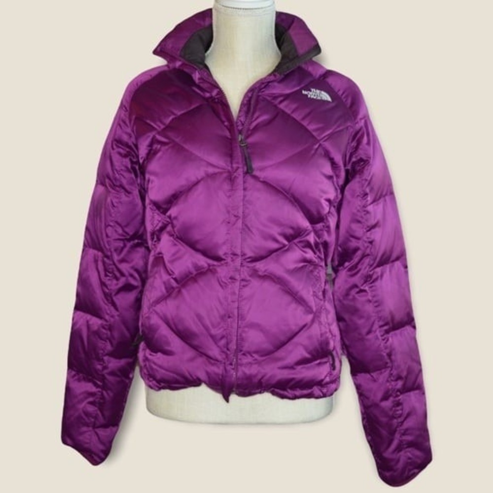 North Face Women's Aconcagua 550 Down Puffer Jacket Coat Gravity Purple Sz Small